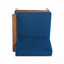 Fauteuil droit, bleu-454884969