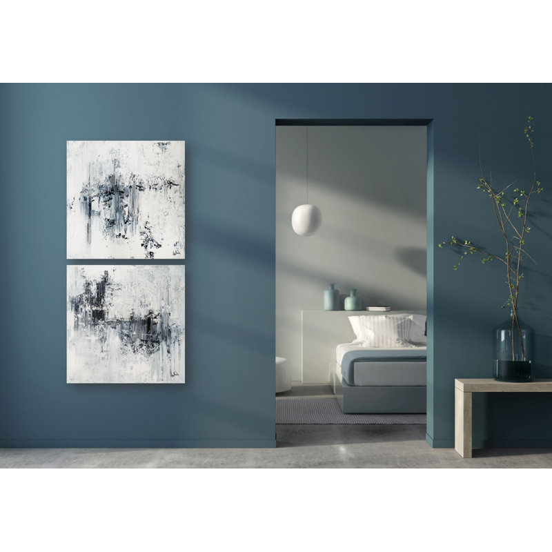 Dusk Set by John Beard - Artist Enhanced Canvas Print, 40" H x 80" W x 1.5" D, Unframed