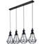 Houlton 4 - Light Black Kitchen Island Pendant