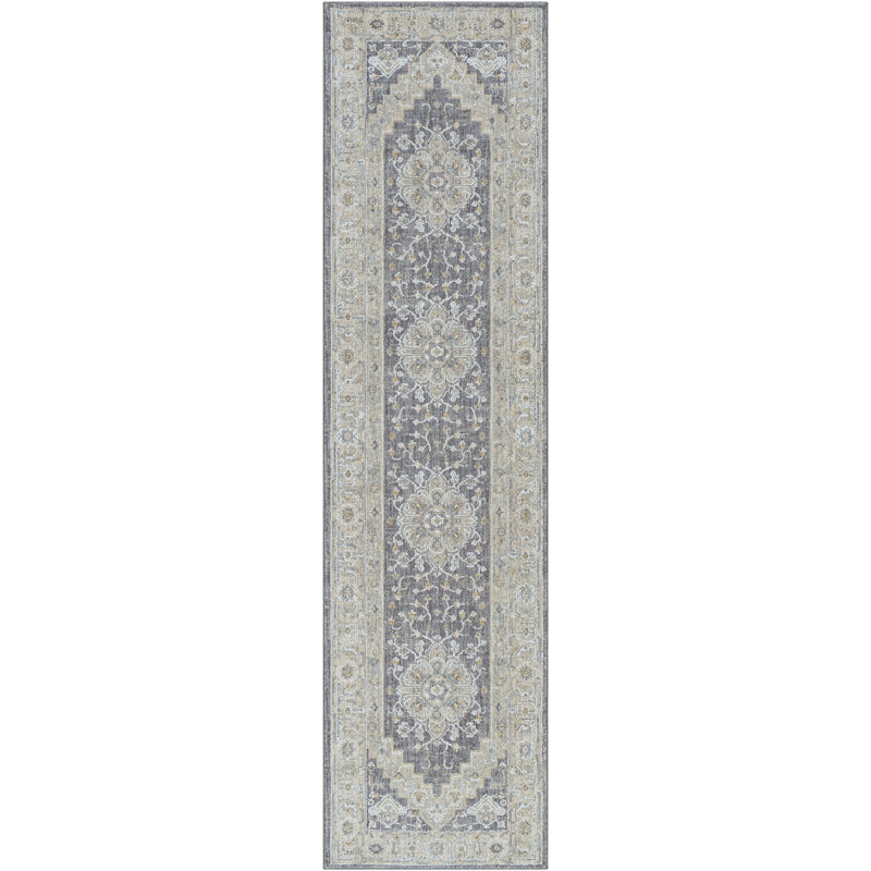 Dielu Oriental Indoor Rug, Runner 2'6" x 10'