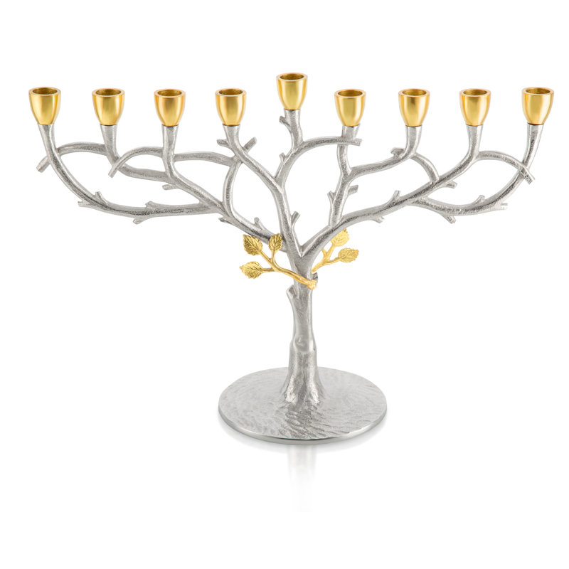 Stainless Steel Menorah