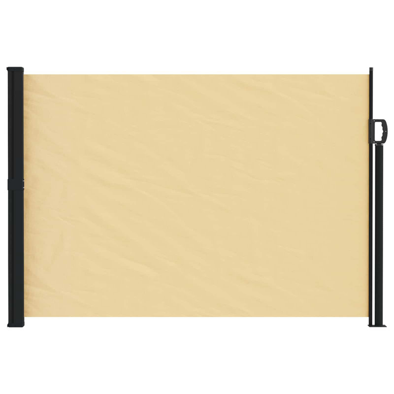 VidaXL Polyester Cover Retractable Patio Awning, Sand, 300cm W x 140cm D