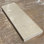 Garniture en marbre beige mat 4 "x 12"