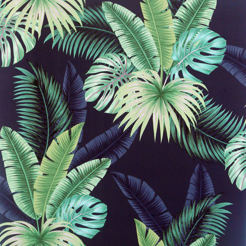 Papier peint Miami, Bleu