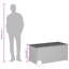 17 Stories Norty 107cm W 50L Deck Box with Wheels-962911253