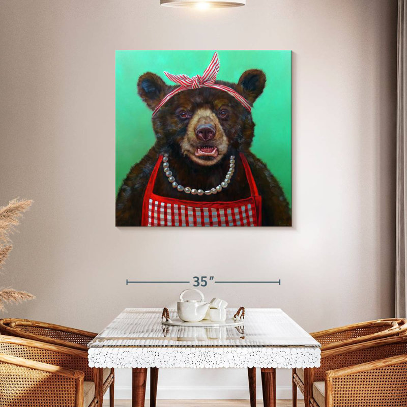 Crowle Classy Mama Bear, 39" H x 39" W
