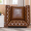 Fauteuil club pivotant Chesterfield