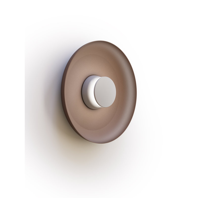 Totem Sconce Metal, 15" H x 15" W x 15" D, Gray