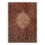 Iklakh Oriental Area Rug in Navy Blue