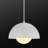 Amelia 1 - Light Matte White Single Pendant