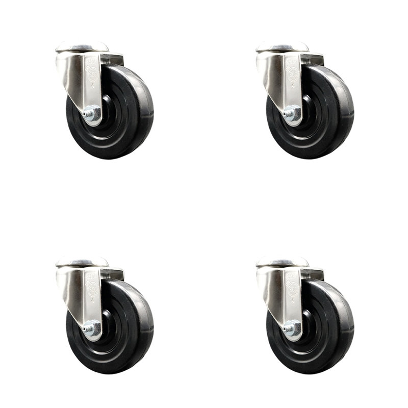 Soft Rubber Casters