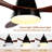 52-Inch Ceiling Fan With LED Light And Remote Control