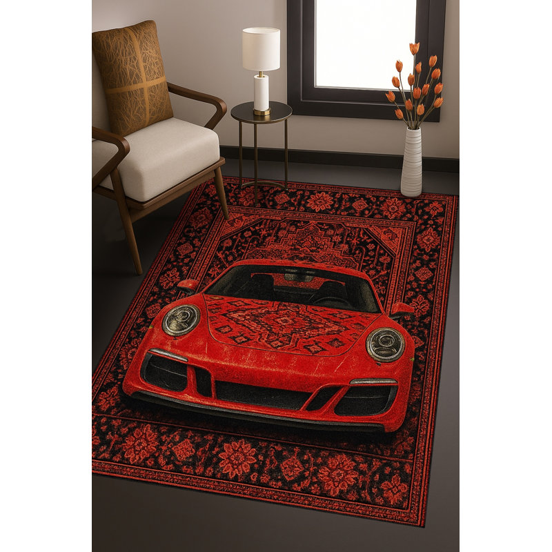 Tapis beige tissé à l'envers Mosso, 2'6" x 4'11"