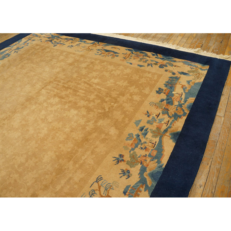 Tapis antique antique de Pékin