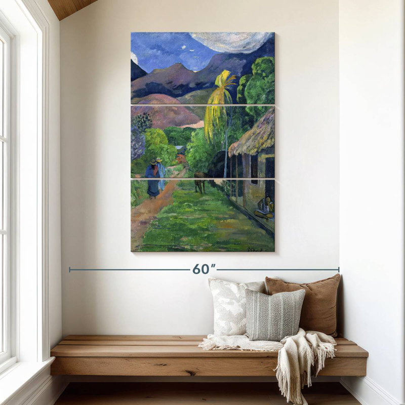 Alvord Street à Tahiti, H 50 po x l 32 po