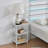 Industrial-style 3-Tier Nightstand (Set of 2) – Available in Black, Gold, and White Finishes-1040154828