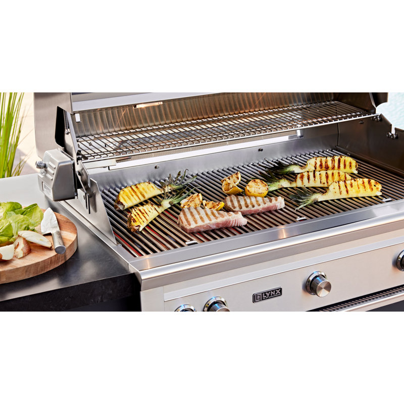 3-Burner Convertible Gas Grill with Rotisserie, Liquid Propane