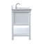 Meuble-lavabo simple 48 po avec dosseret Pelaghia-57367802