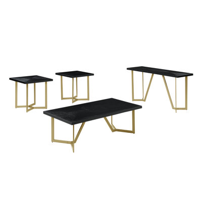 Ensemble de 4 tables basses