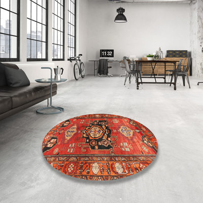 Tapis traditionnel rouge / beige / bleu
