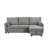 Fabric With Square Arms Sofa-1832899856