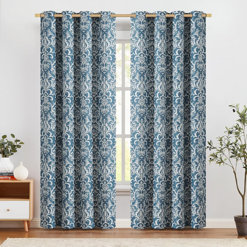 Rideaux obscurcissant pour chambre à coucher, 52" W x 108" L