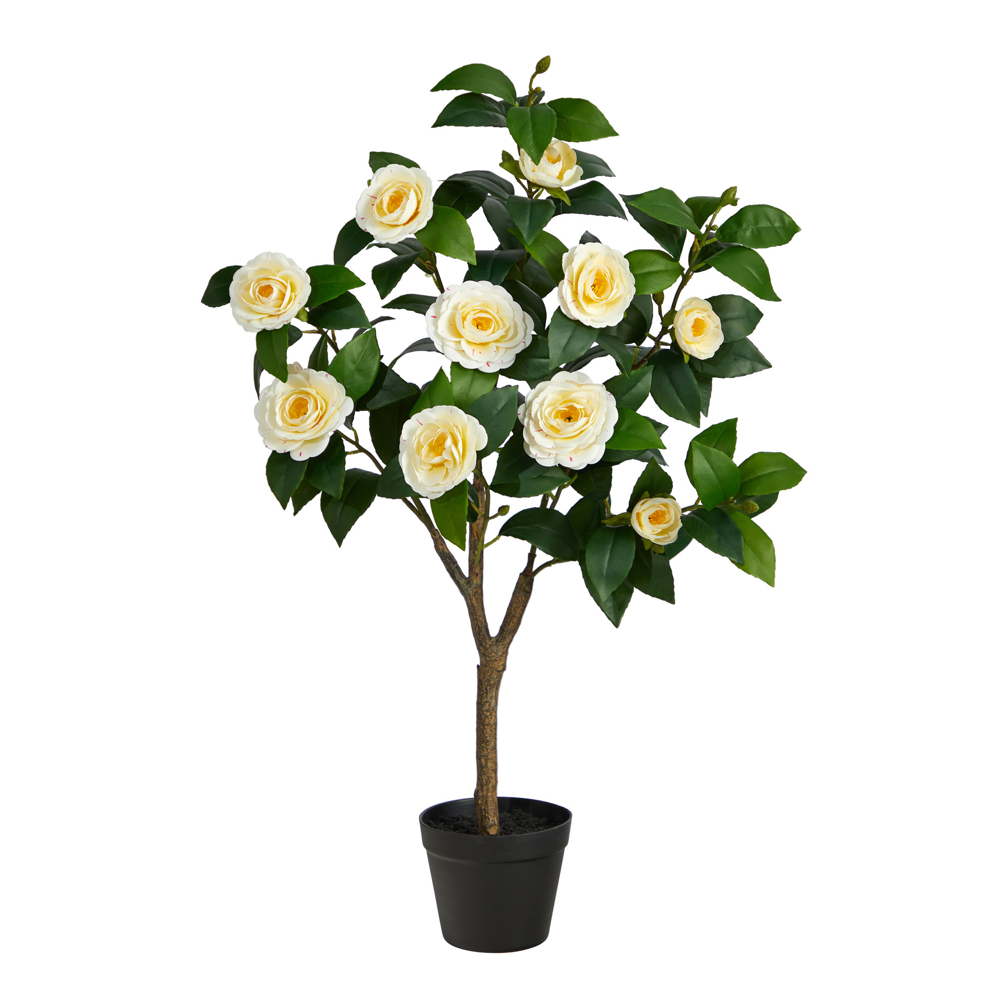Primrue Faux Flowering Tree in Pot Wayfair