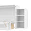Lit escamotable double avec rangement peu encombrant-1095889881