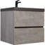 Meuble-lavabo mural moderne pour salle de bain