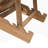 Outdoor Acacia Wood Patio Chair-168298304
