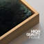"Misty Forest Landscape", "Hazy Moody Dark Green River Nature", Tranquil Panoramic Modern Rustic Woodland Wall Art-119385153-91258538