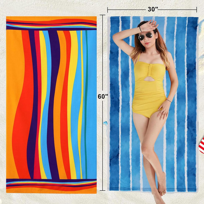 Paquet de 2 serviettes de plage Forrester