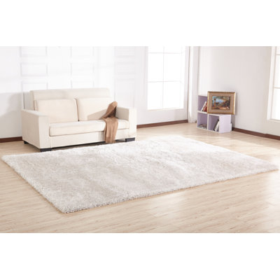 Tapis blanc touffeté à la main Totowa