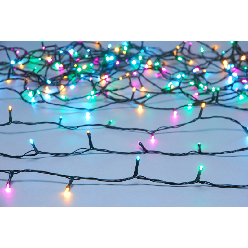 LED Indoor / Outdoor String Light, Green / Pink / Orange / Blue