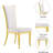 Khameron Metal Side Chair in White