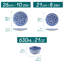 12 Pieces Porcelain Dinnerware, Round Plate, Dinner Plate, Dessert Plate And Bowl, Serve For 4 Person, Blue And White Porcelain, Ceramic Decal, Four Different Paintings-123687081