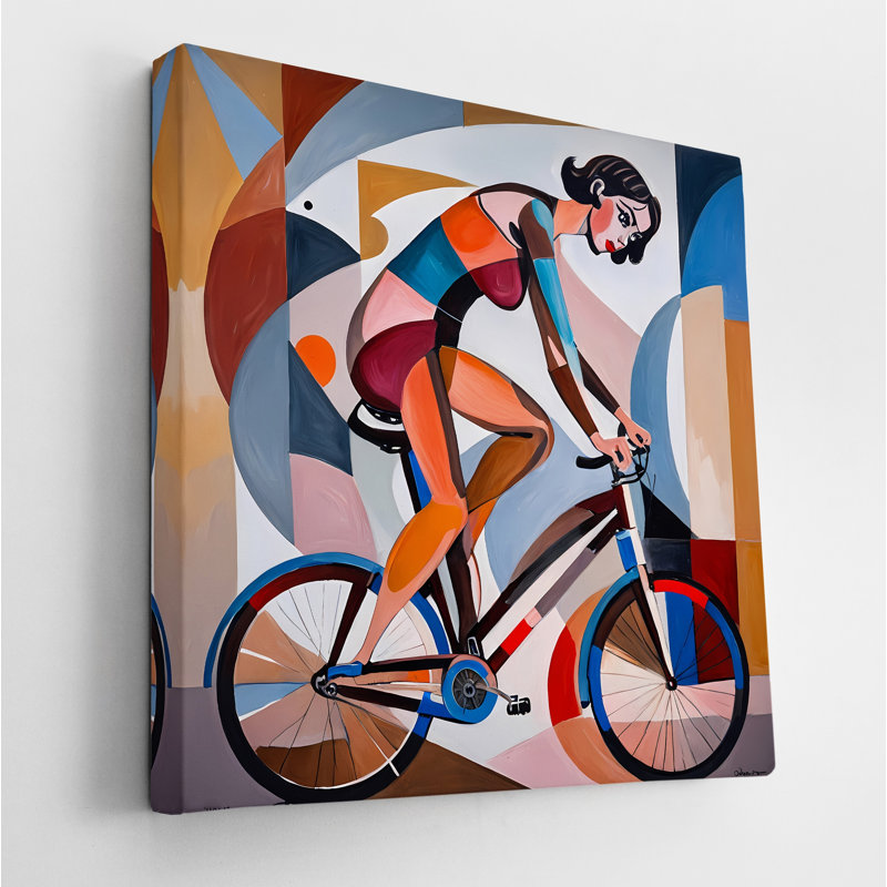 Cycling In Ulysse, 30" H x 30" W