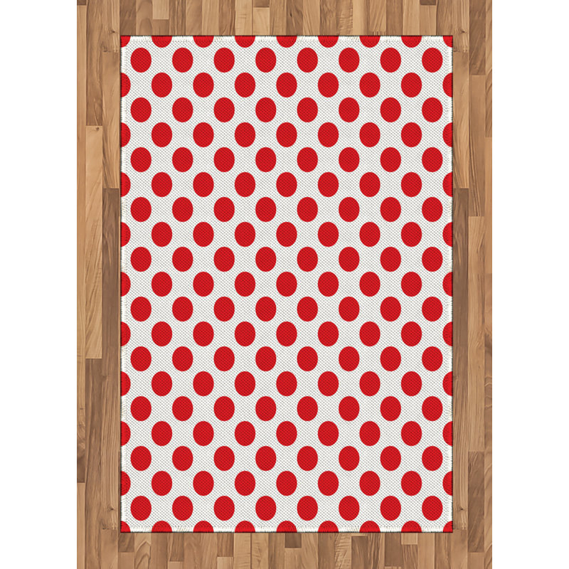 Vintage High Density Long Fiber Poly Threads Decorative Area Rug Carpet, Rectangle 4' x 5'8"
