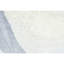 Hand Knotted Abstract Area Rug in White/Silver-1016351609