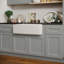 Armoire de base en bois Shaker gris prêt à assembler 36 po x 24 po x 34,5 po Homeibro Cozy Design-125877360-125877364