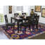 Tapis à main one-of-kind-noué la 2010 ersari blue s 6 pi x 8 pi 10 po Grapevine
