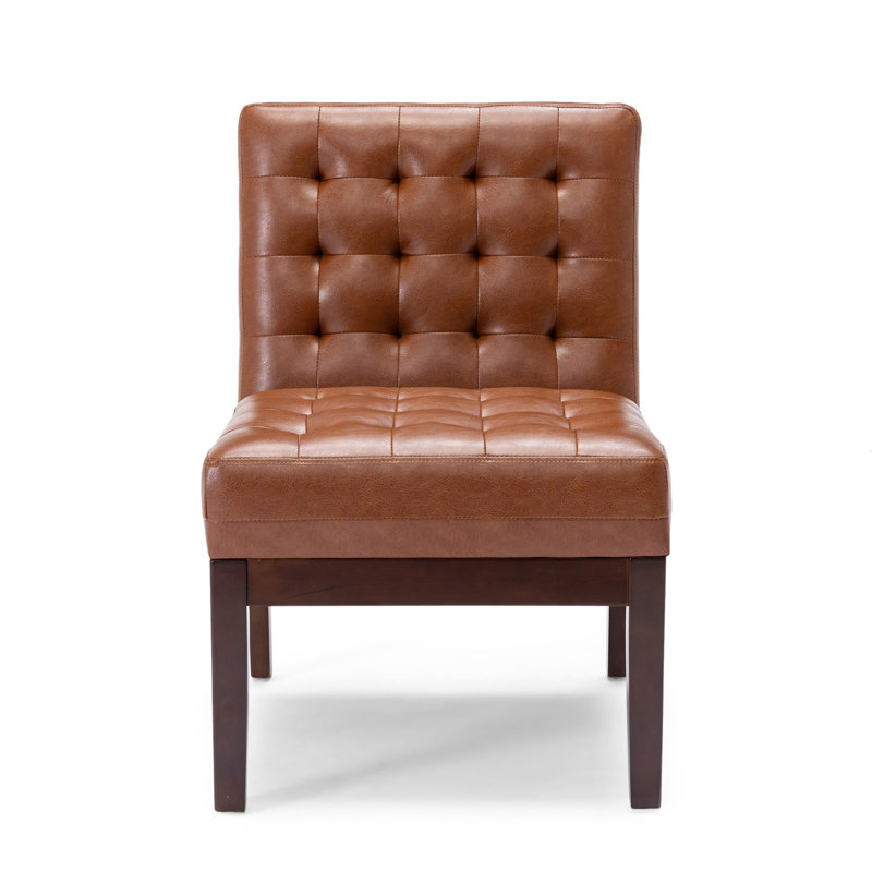 Accent Chair, Light Brown