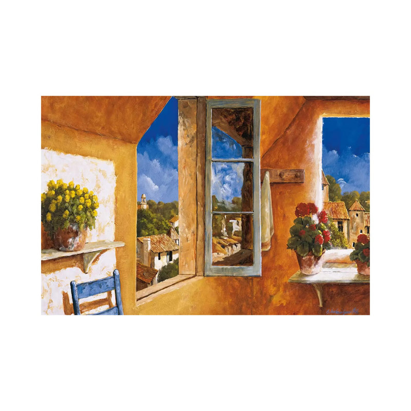 Good Morning Sunshine by Gilles Archambault - Wrapped Canvas Painting, 20.32 cm H x 30.48 cm W
