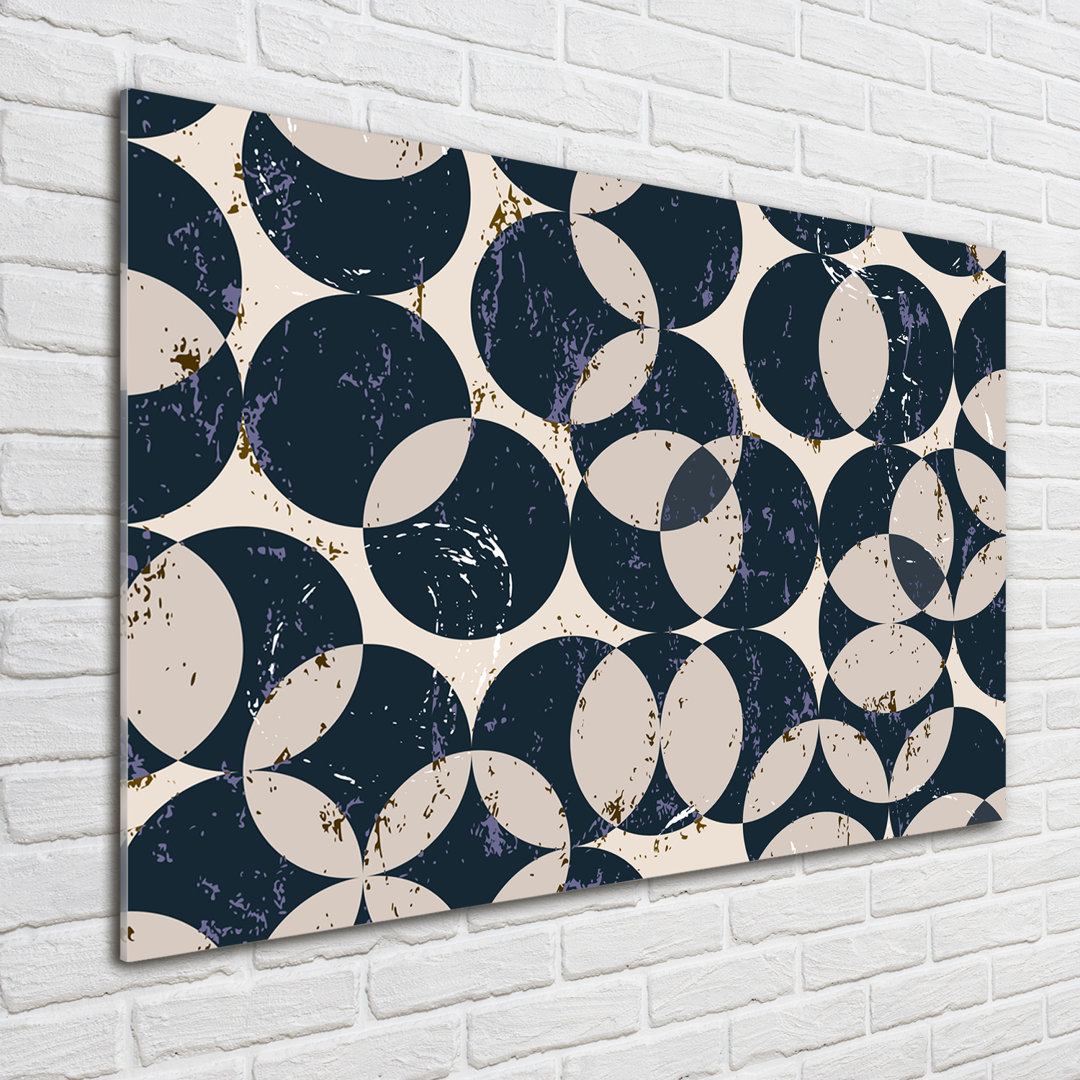 Geometric Background - Unframed Art Prints on Glass