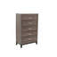 Commode en bois massif avec rangement 1 chambre 5 pièces