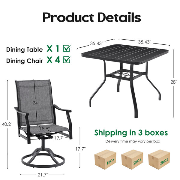 Dimensions du produit