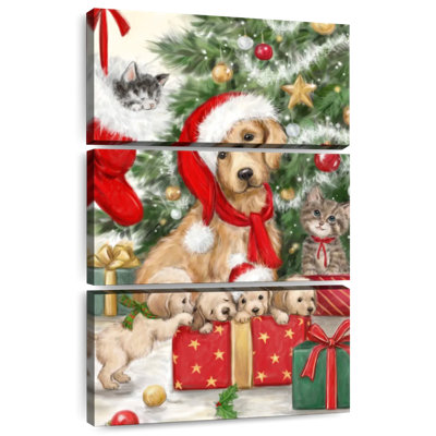 Lelend Christmas Dog And Cat