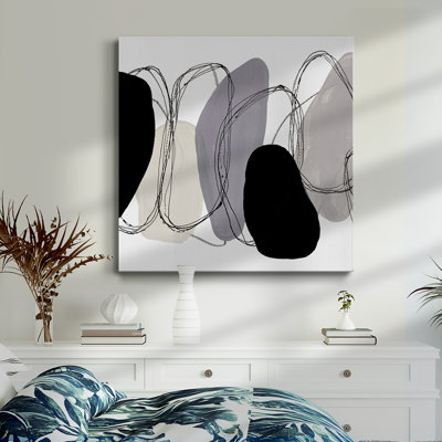 Plus près que 6 pieds V40 - Toile tendue avec châssis de qualité supérieure - prête à être accrochée