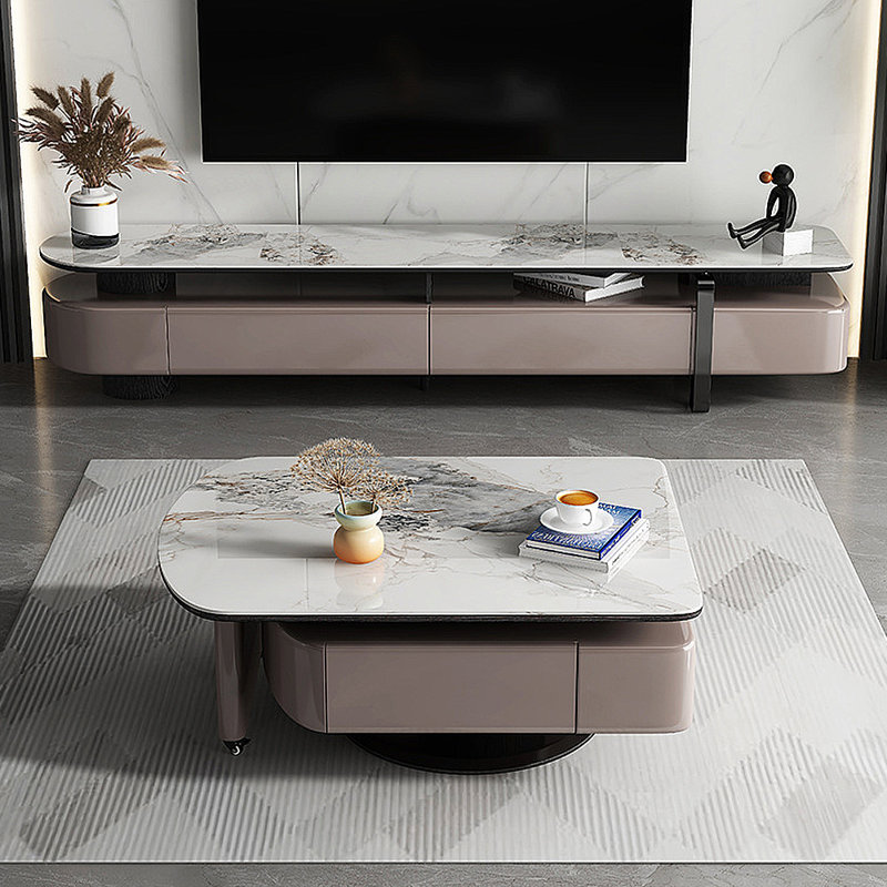 Ensemble de meuble télé moderne et minimaliste