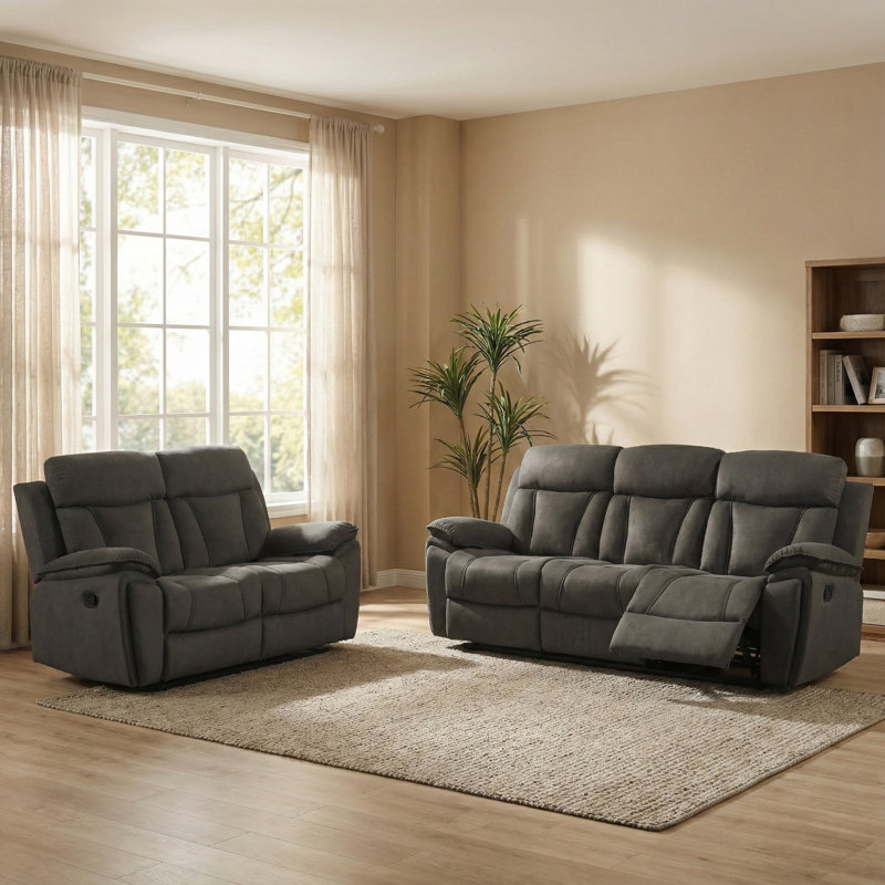 Tairi 2 - Piece Living Room Set, Chocolate